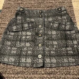 Rachel Rachel Roy Size 4 Black and Gray skirt